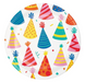 Hats Off B-Day Paper Plates 7in | 8ct