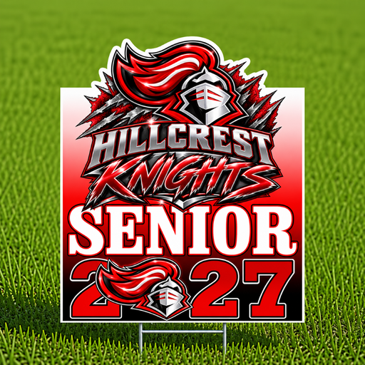 Hillcrest ID High School 2027 SR Yard Sign 22"x28" | 1ct