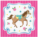 Horse Charm Lunch Napkins | 16ct