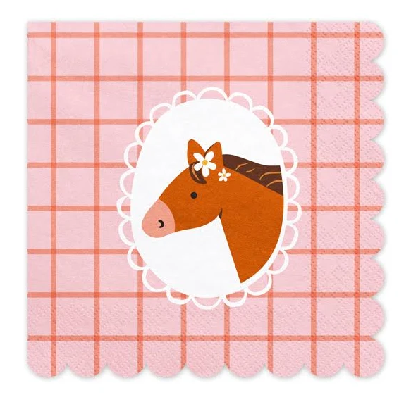 Horsey Party Napkins | 12ct