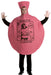 Full-length product photo of the Whoopie Cushion Costume, a soft wear-it Rasta Imposta whoopie cushion costume worn by an adult, shown against a plain white background — a fun dress-up piece for Halloween and costume parties.