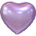 18" Matte Lavender Heart Mylar | 1ct