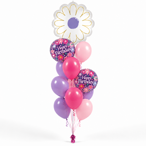 Lilac Garden Birthday Bouquet | 13pc