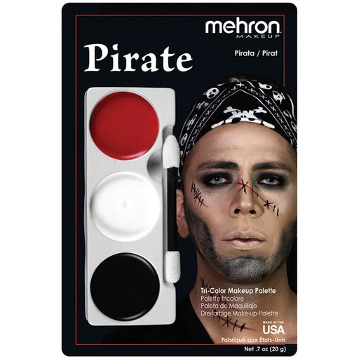 Tri Clear Pirate Plte | 1ct