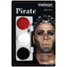 Tri Clear Pirate Plte shown against a plain white background — a party supplies party item.