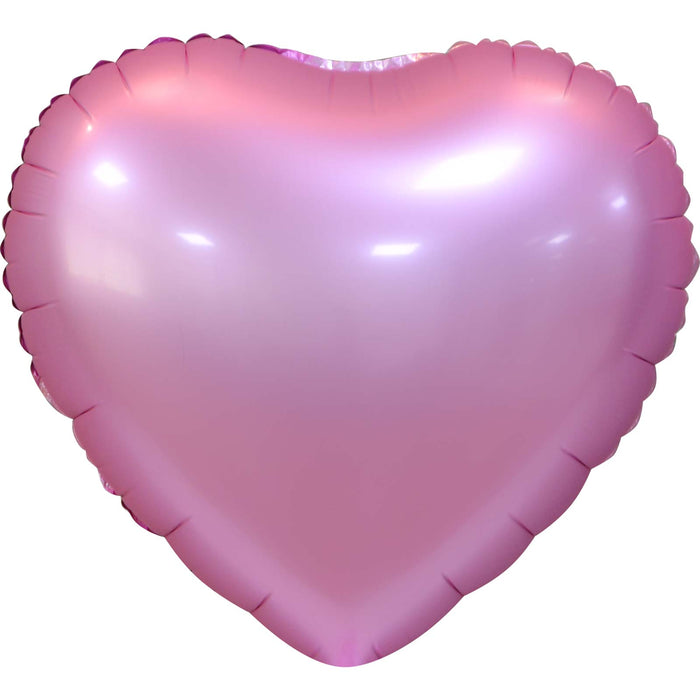 18" Matte Light Pink Heart | 1ct