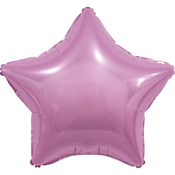 18" Matte Light Pink Star | 1ct