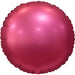 18" Matte Pomegranate Round Mylar | 1ct