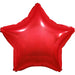 18" Matte Red Star | 1ct