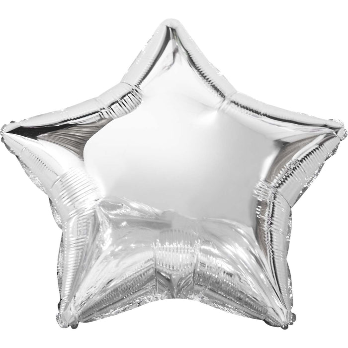 18" Silver Star Mylar | 1ct