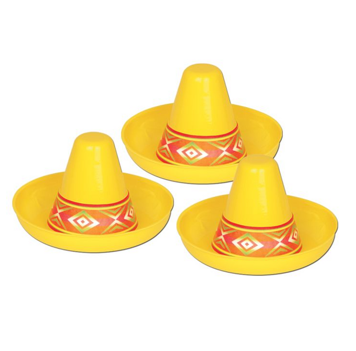 Mini Yellow Sombreros | 1ct