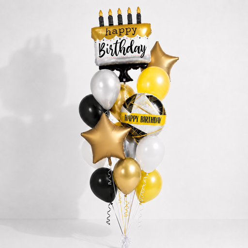 Modern Cake Celebration Bouquet | 16pc