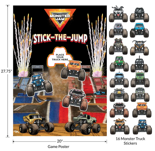 Monster Jam Stick The Jump Game | 1ct