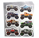 Monster Jam Sticker Sheets | 8ct