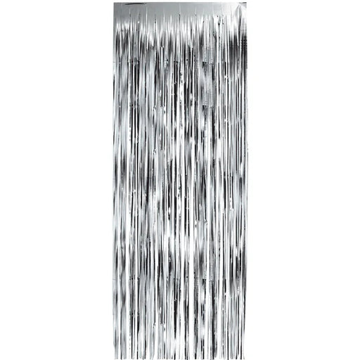 Silver Foil Fringe Curtain | 1ct