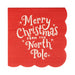 Merry Christmas Cocktail Napkin | 24ct