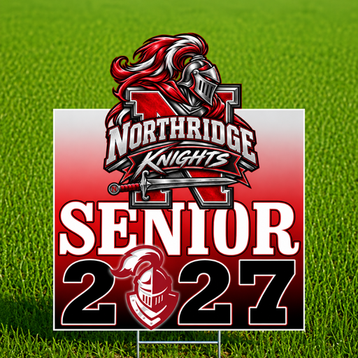 Northridge High School 2027 SR Yard Sign 22"x28" | 1ct