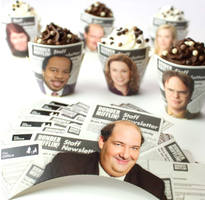 The Office Cupcake Wrappers | 12ct