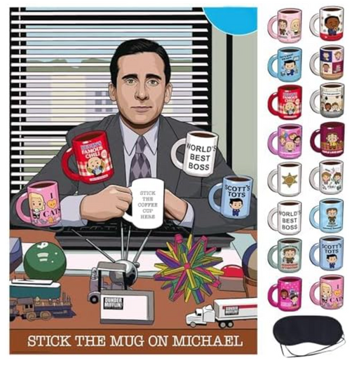 The Office Pin The Mug Game | 1ct
