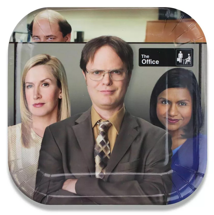 The Office Square Plates 7in | 8ct