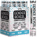 12" Blue Gender Reveal Confetti Cannon shown against a plain white background — a confetti cannons party item.