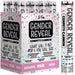 12" Pink Gender Reveal Confetti Cannon shown against a plain white background — a confetti cannons party item.