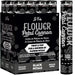 12" Flower Petal Cannon Black shown against a plain white background — a confetti cannons party item.