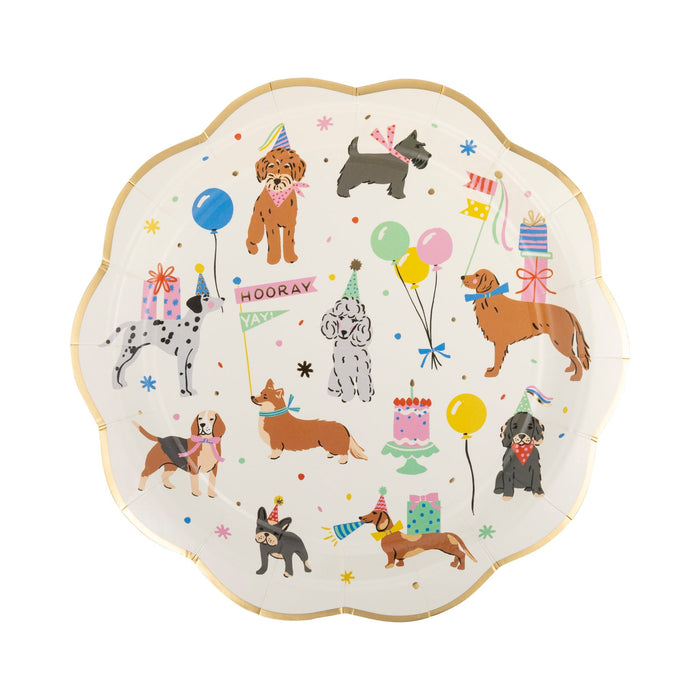 Dog Party Plate | 8ct