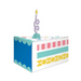 Party Patterns 3D Centerpiece & Favor Boxes | 8pc