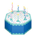 Party Patterns 3D Centerpiece & Favor Boxes | 8pc