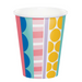 Party Patterns Paper Cups 9oz | 8ct