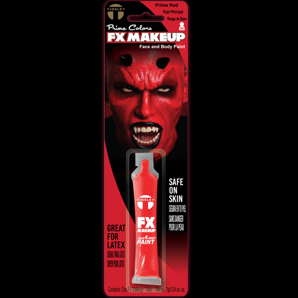 A package of Red Prime Colors – FX Makeup Face and Body Paint.