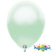 12" Pearl Mint Green Funsational shown against a plain white background — a latex balloons party item.