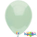 7" Mint Green Funsational shown against a plain white background — a latex balloons party item.