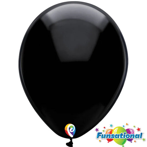 7" Black Funsational | 50ct