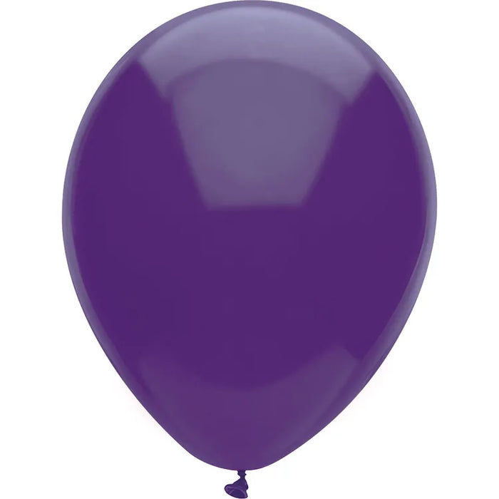 12" Standard Quartz Purple Funsational shown against a plain white background — a latex balloons party item.