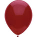 12" Standard Burgundy Funsational shown against a plain white background — a latex balloons party item.