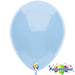 12" Baby Blue Funsational shown against a plain white background — a latex balloons party item.