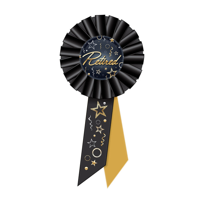 An award rosette ribbon featuring a retired design. Sold as a single piece.