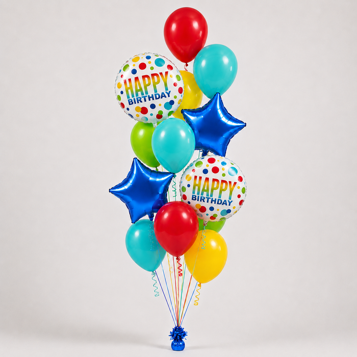 Rainbow Spots - Themed Bouquet | 13pc