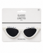 Retro Bride Sunglasses featuring white pearl-accented cat-eye frames, dark lenses, and “Bride To Be” letter beads across the top, packaged as a 1-count bridal accessory.
