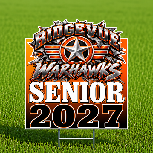Ridgevue High School 2027 SR Yard Sign 22"x28" | 1ct