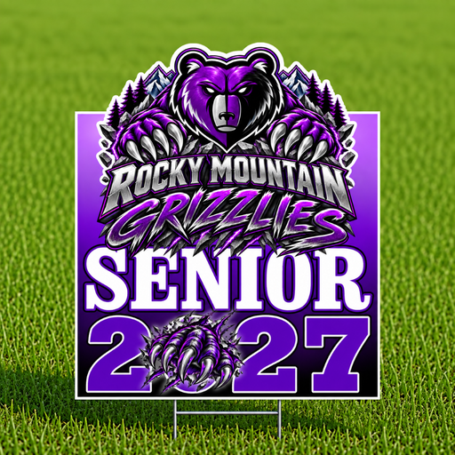 Rocky Mountain High School 2027 SR Yard Sign 22"x28" | 1ct