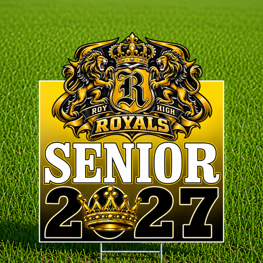 Roy High School 2027 SR Yard Sign 22"x28" | 1ct