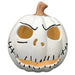 Product photo of the NBC 10" Light Up Pumpkin Jack Skellinton Battery Operated on a plain white background. A Halloween decoration.