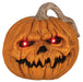 Product photo of the Light-Up Creepy Pumpkin on a plain white background — with light-up details. A Halloween decoration.