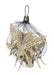 Product photo of the Skeleton Bees on a plain white background. Comes as a set of 3. A Halloween decoration.