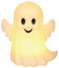 Product photo of the Ghostly Ghost Light-Up on a plain white background — with light-up details. It measures about 6.25x5x8". A Halloween decoration.