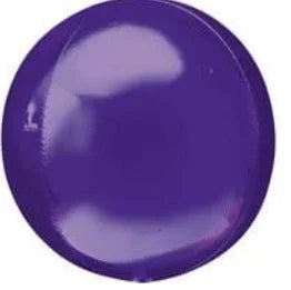 Purple Round Orbz 17" | 1 ct