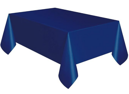Navy Plastic Rectangle Tabelcover 54x108 | 1ct